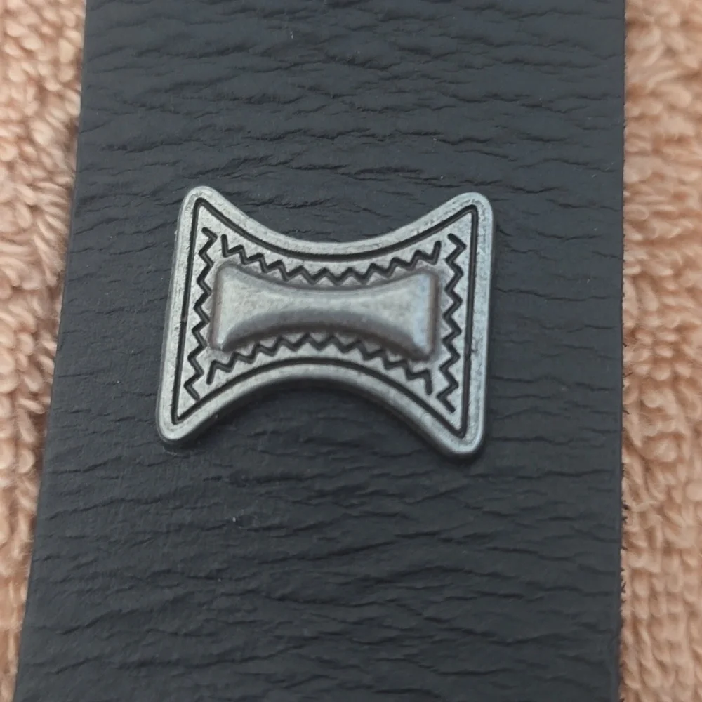 Embellished Western Belt,Color Black, Size S, Retail Price $45.00 USD